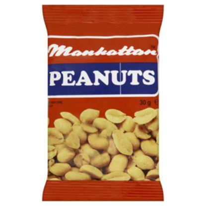 Picture of Manhattan Peanuts Small CARD 30g x30